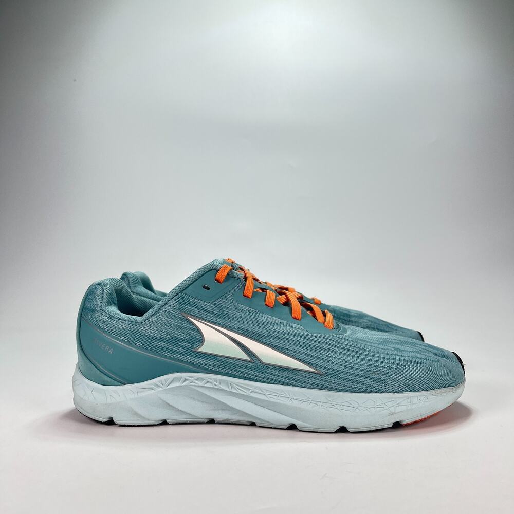 Altra Rivera Light Blue Orange Road Running Shoes ALOA4VQV444 Women’s Size 9.5